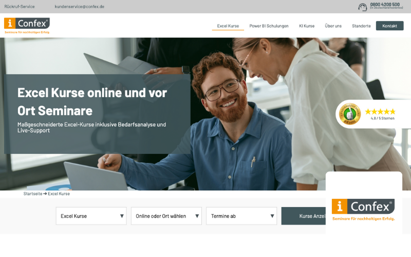 Webdesigner Heidelberg Referenz Bildungsinstitut